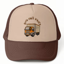 Dark Female Truck Driver Trucker Hats