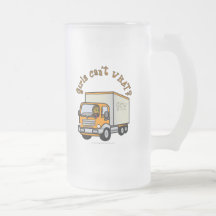 Dark Female Truck Driver Mugs