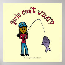 Dark Fishing Girl