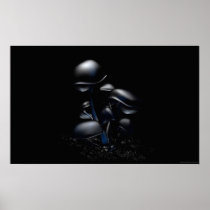 Dark Fluorescence (Stop SOPA/PIPA!) Poster
