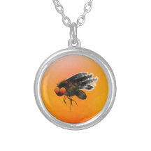 Dark Fly Personalized Necklace