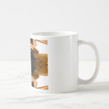 Dark Futuristic Design to Customize Coffee Mug
