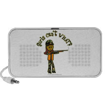 Dark Girl Hunting Portable Speaker