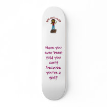 Dark Girl on Soapbox Skate Decks