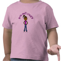 Dark Girls Can't WHAT? Logo Tees