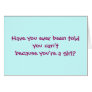 Dark Girls Rule The World Greeting Cards