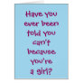 Dark Girls Rule The World Greeting Card