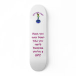 Dark Girls Rule The World Skateboard Deck