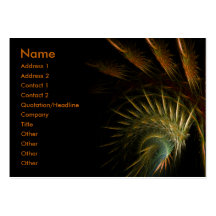 Dark : GoldSherika Business Social Business Card Templates