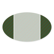 Dark Green Diagonal Striped Pattern. Stickers
