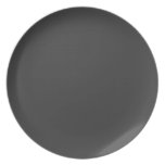 Dark Grey ~ Dining Plate 10" Non-Toxic plates