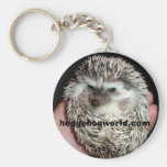 dark hedgehog keychain