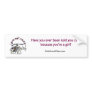 Dark Helicopter Pilot Bumper Stickers
