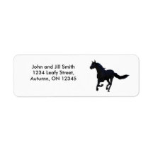 Dark Horse Return Address Labels