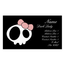 Dark Lady Business Card