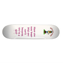 Dark Lawn Care Girl Skate Decks