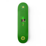 Dark Leprechaun Girl skateboards