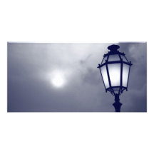 Dark light picture card