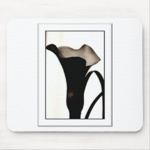 Dark Lily Mouse Pads