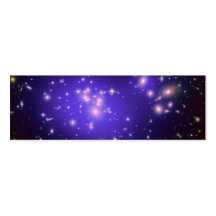 Dark Matter in Galaxy Cluster Abell 1689 (Hubble T Business Card