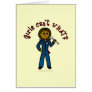 Dark Mechanic Girl Greeting Cards