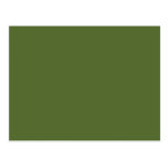 Dark Olive Green Post Cards