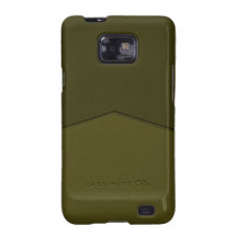 Dark olive green texture point samsung galaxy s cover