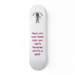 Dark Optometrist Girl Skate Board Deck
