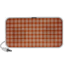 Dark Orange and Beige Laptop Speakers