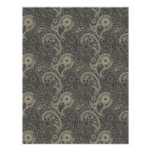 Dark Ornate Customized Letterhead