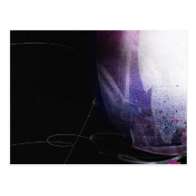 dark passages abstract art post cards