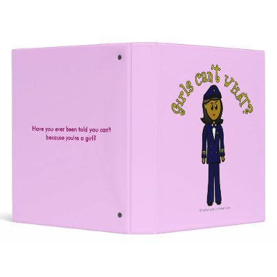 Dark Pilot Girl Binders by girlscantwhat