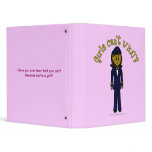 Dark Pilot Girl binders