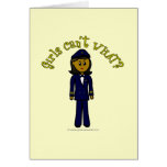 Dark Pilot Girl Card