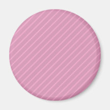 Dark Pink Diagonal Stripes. Pattern. Fridge Magnets