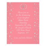 Dark Pink Religious Invitation