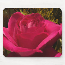 Dark Pink Rose Mousepad
