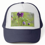 Dark Purple Columbine Trucker Hat