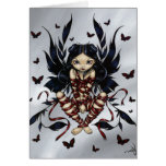 "Dark Ribbon Fairy" Greeting Card cards