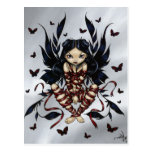 "Dark Ribbon Fairy" Postcard postcards