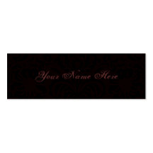 Dark Romance Business Card Templates