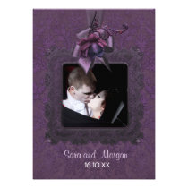 Dark Romance Wedding Invitation invitations