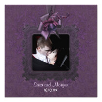 Dark Romance Wedding Invitation invitations