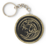 Dark Round Floral Motif