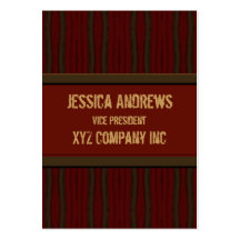 Dark rust brown distressed  lines business card templates