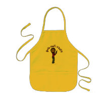 Dark Sharpshooter Girl Aprons