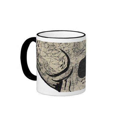 Dark Skull Mug by halloween_tshirts