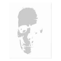 Dark Skull Post Card