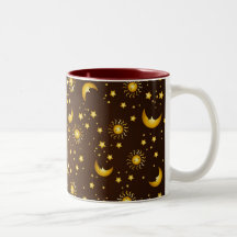 Dark sky : Brown コーヒーマグ