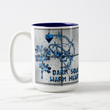 Dark Soul Skull Coffee Mugs
